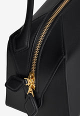 Alaïa Le Teckel Leather Shoulder Bag Black AA1L1012I061999_NOIR_70166813