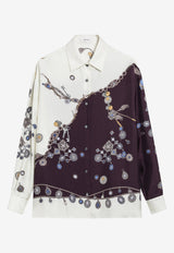 Versace Printed Silk Long-Sleeved Shirt Multicolor 10256861A18682/T_VERSA-5R880