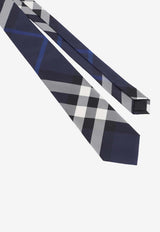 Checked Silk Tie