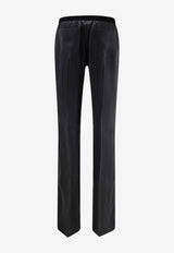 Tom Ford Elastic-Waist Silk Pants Black PAW683FAX1720NAA_BLACK_70014056