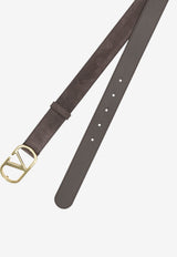 Valentino VLogo Signature Belt Brown 9Y2T0SM3MXA0TO_58adafce-9a85-4bde-85b7-c9a82af80e01