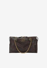 Valentino Medium Panthea Suede and Nappa Leather Shoulder Bag Brown 9W2B0S70DEDRE6_63446fcb-5b62-46ea-8dd9-268bd083f6d6