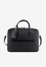 Tom Ford Stamped Logo Leather Briefcase Black H0755LCL213SNAA_BLACK_70013730