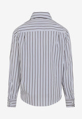 Cedon Striped Buttoned Shirt