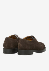 Tod's Suede Leather Derby Shoes Brown XXM75L0JK70-RE0-S800