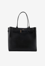 Tom Ford Medium Audrey Grained Leather Tote Bag Black L1809LCL429XNAA_BLACK_70013986