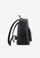 Tom Ford Grained Leather Backpack Black H0397LCL213SNAA_BLACK_70014238