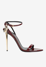 Tom Ford Padlock 110 Patent Leather Sandals Ruby W2272LCL072PRAP_RUBYRED_70014409