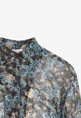 Clavelly Floral Sheer Shirt