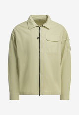 C.P. Company Organic Gabardine Overshirt Beige 21CMOS705A110143G120_67ce06c7-59aa-4fb7-b7fc-2ce224fd71dd