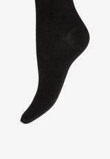 Wolford Velvet 66 Leg Support Tights Black 14553_7005