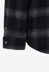 Brushed Wool Flannel Check Jacket