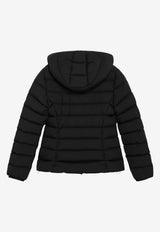 Moncler Herbe Short Down Jacket Black 1A00146599KJ/T_MONCL-999