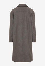 Rascott Bis Double-Breasted Wool Coat