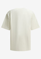 GANNI Qixi Oversized Printed T-shirt White A1050222135_67dc1a65-3d8a-4eb1-b0dc-195f6028038e