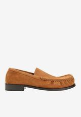 Suede Leather Loafers