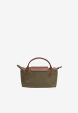 Longchamp Le Pliage Original Pouch Handbag Olive 34175089/T_LONG-510