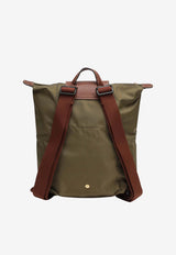 Longchamp Medium Le Pliage Original Backpack Olive 10284089/T_LONG-510