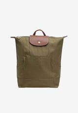 Longchamp Medium Le Pliage Original Backpack Olive 10284089/T_LONG-510