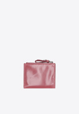 Miu Miu Small Leather Zip Wallet Brown 5ML0502A44_F0405