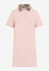 Iris Piqué Polo Mini Dress