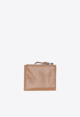 Miu Miu Small Leather Zip Wallet Camel 5ML0502A44_F0770