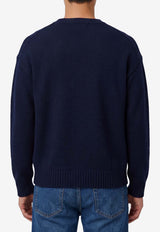 Lisa Yang Kristian Cashmere Knit Sweater Navy 3024132--NA