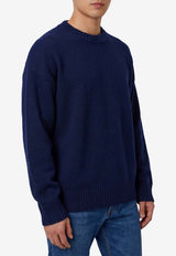 Lisa Yang Kristian Cashmere Knit Sweater Navy 3024132--NA