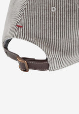 Corduroy Logo Baseball Cap