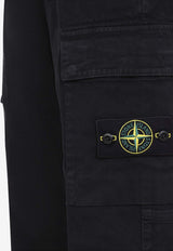 Logo Patch Cargo Pants