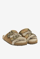 Burberry Urchin Suede Flat Sandals Beige 8127328_40f6cfd3-0f48-4bc4-a0e3-aa556b937be1