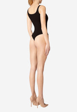 Wolford Jamaika Sleeveless Bodysuit Dark Brown 75086_4870