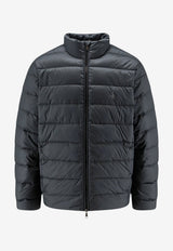 Polo Ralph Lauren Logo Embroidered Down Jacket Black 710B20424003_POLOBLACK_70231671