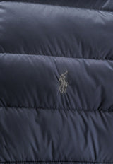 Polo Ralph Lauren Logo Embroidered Down Jacket Blue 710B20424002_COLLECTIONNAVY_70231675