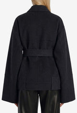 Khaite Alder Double-Face Coat Black 6239547--205