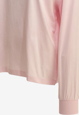 GANNI Future Long-Sleeved T-shirt Pink A1050223868_8600ce39-3b35-4a81-a39b-cc395320ee1a