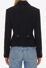 Chloé Wool Bouclé Jacket Black CH26AVE08060--001