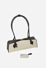 Alaïa Medium Le Teckel Shoulder Bag Beige AA1S06033I240--B37