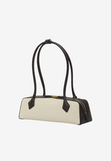Alaïa Medium Le Teckel Shoulder Bag Beige AA1S06033I240--B37