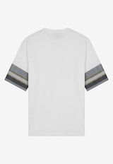 Dolce & Gabbana Printed Twill T-shirt White G8SB2TG7PZK/S_DOLCE-W0800