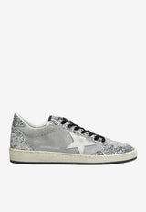 Golden Goose DB Ball Star Glittered Sneakers Gray GWF00117F008723/T_GOLDE-60379