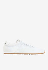 Low-Top Nylon Sneakers