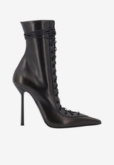 Le Silla Colette 120 Leather Ankle Boots Black 4249B100MBPPNEM377_NERO/NERO_70331455