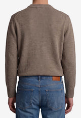 Lisa Yang Kristian Cashmere Knit Sweater Taupe 3024132--TL