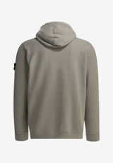 Stone Island Logo Patch Zip-Up Hooded Sweatshirt Gray L2S156100067S0A20V0060_9e31d7fc-e826-42bd-9a4e-00f2f462664b