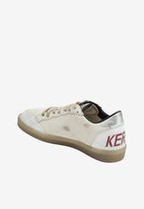 Golden Goose DB Ball Star Distressed Low-Top Sneakers White GMF00117F008742/T_GOLDE-15987