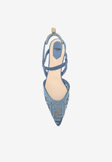 Fendi Colibrì Lite 55 Slingback Mesh Pumps Light Blue 8J8558AY0MF1XHP_DEEP MIRTO DEEPMIRTO_70026603