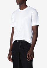ZEGNA Logo Crewneck T-shirt White I765UI360A4/T_ZEGNA-N00