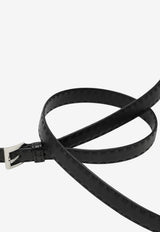 Prada Leather Logo Belt Black 2CC7322ZQ4/T_PRADA-F0002