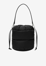 Moncler Caradoc Padded Nylon Bucket Bag Black 5I00002M6275/T_MONCL-999